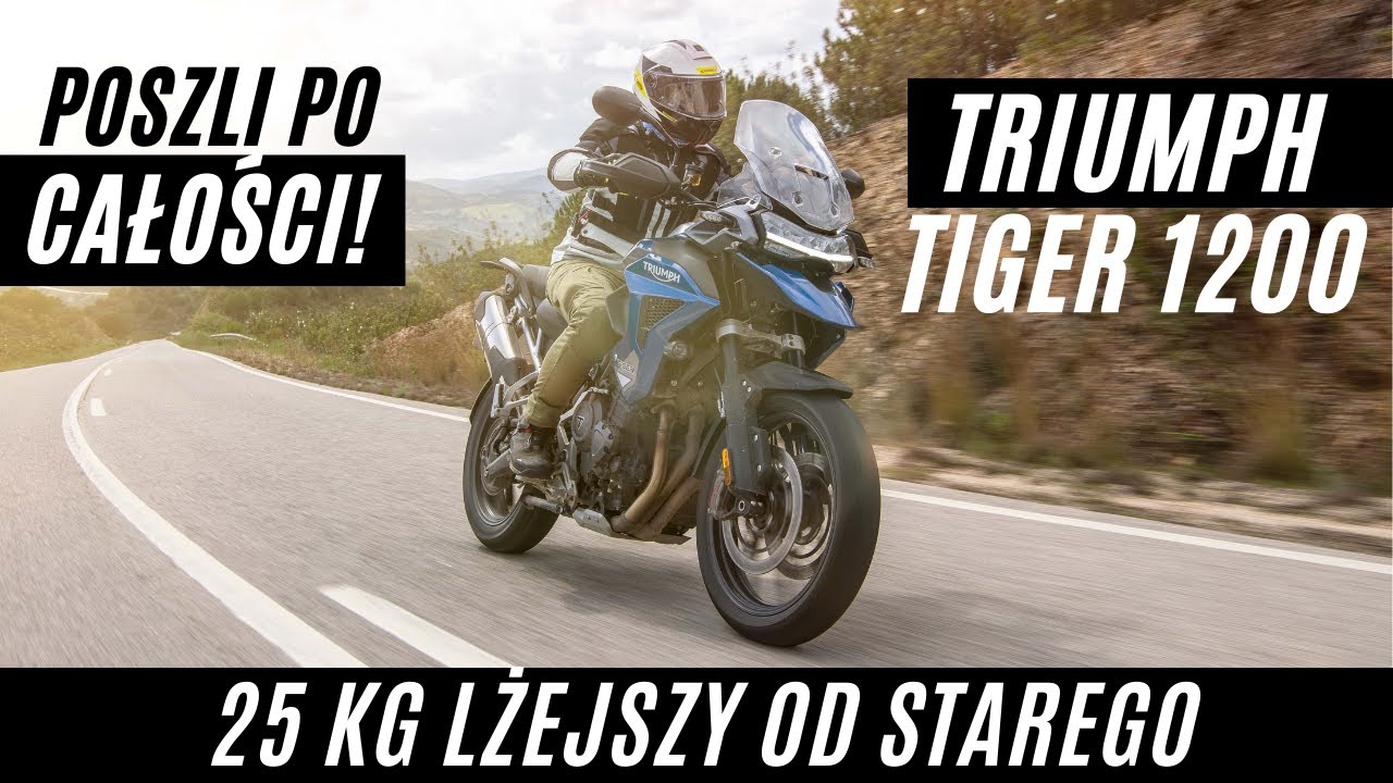 Triumph Tiger 1200:  jestem w szoku! Pierwsze wrażenia i odczucia z jazdy