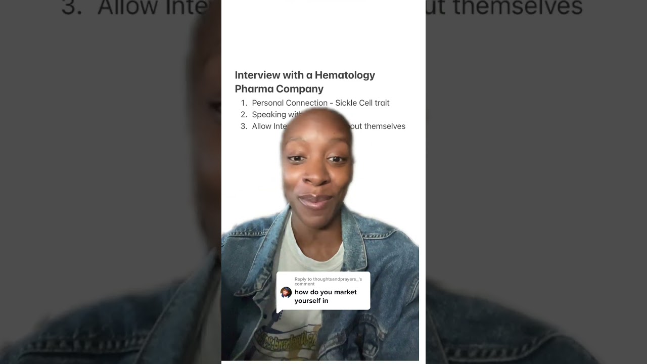 How I got my first hematology regulatory affairs job #biotech #pharma #biopharma #corporatelife
