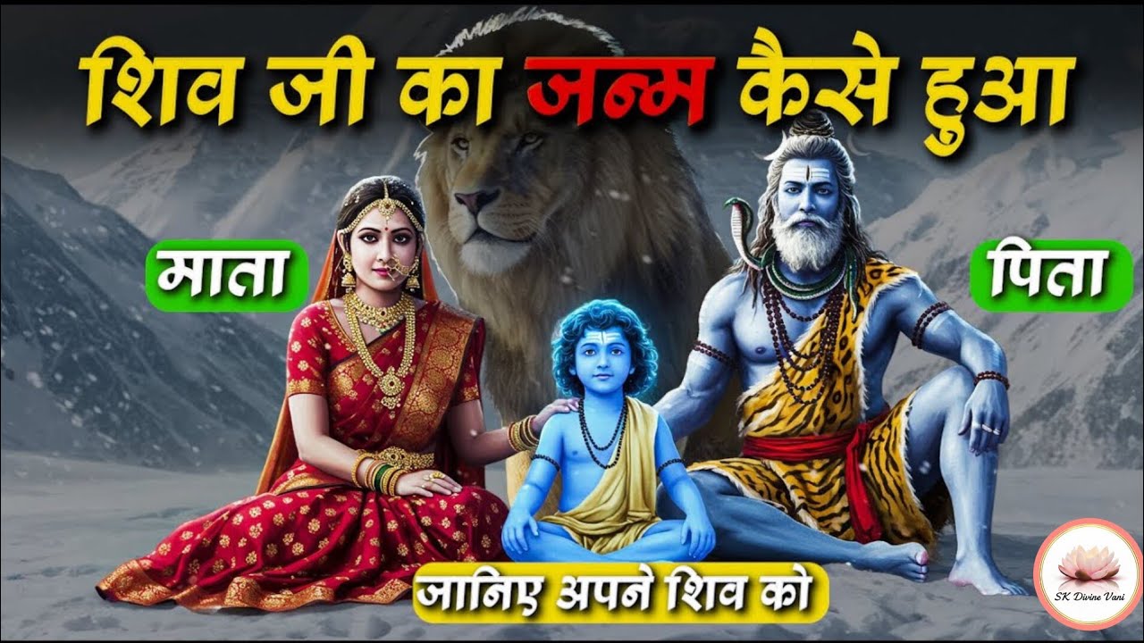 शिव जी का जन्म कैसे हुआ ? असली सच्चाई || Divya Katha #shiv 