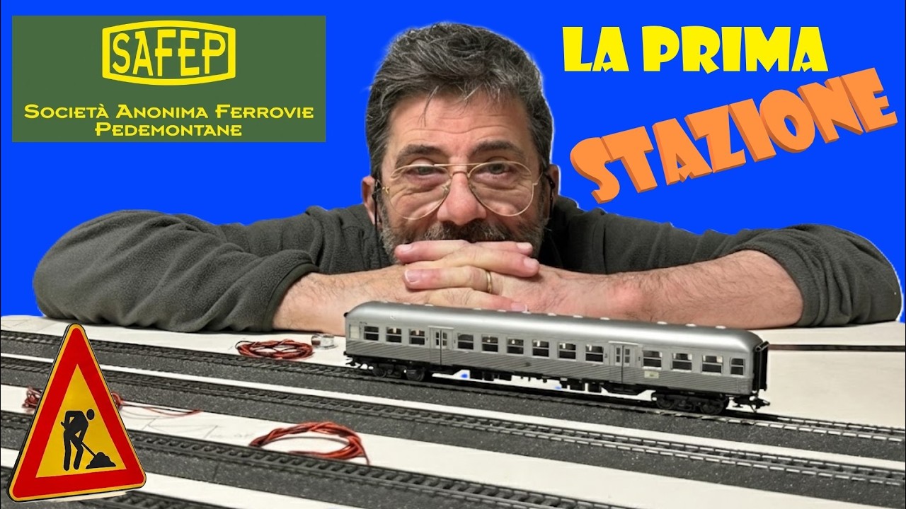 Nasce la prima stazione sul Plastico Safep (Märklin H0) – Vlog #6