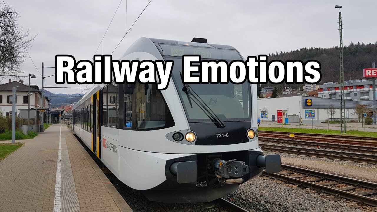 🚆 Cab ride on a regional train into Germany (Switzerland | Thurbo S36 B&uuml;lach - Waldshut (D))