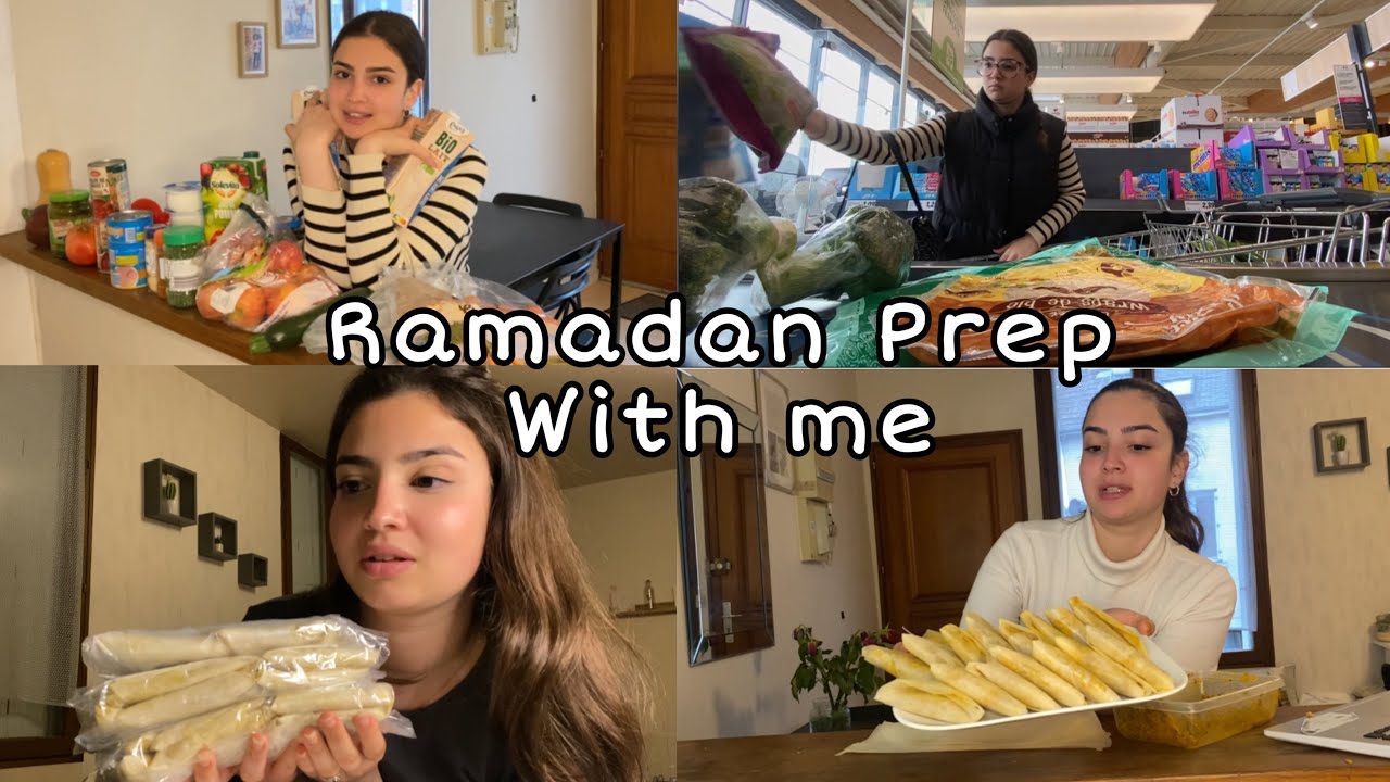 Healthy Grocery Shopping for Ramadan + Meal Prep | تحضيرات لرمضان ✨🙏🏼