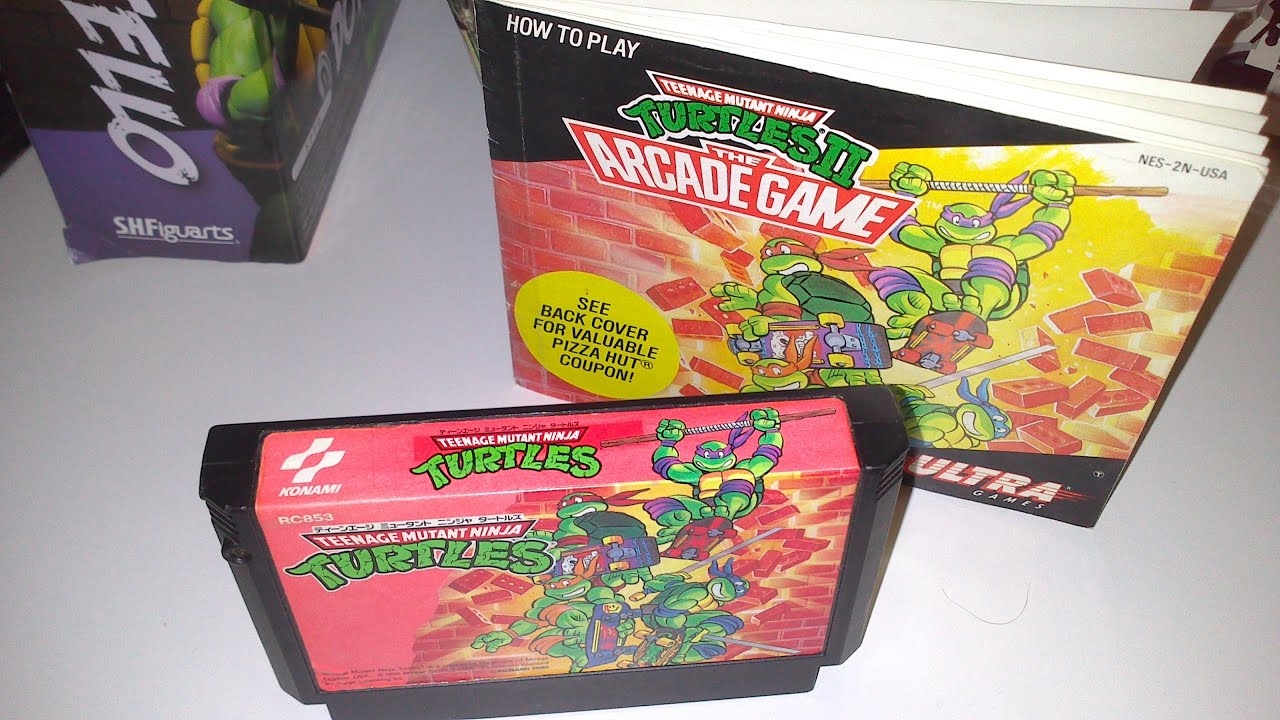 Полное прохождение игры Черепашки ниндзя 2 Famicom NES Dendy