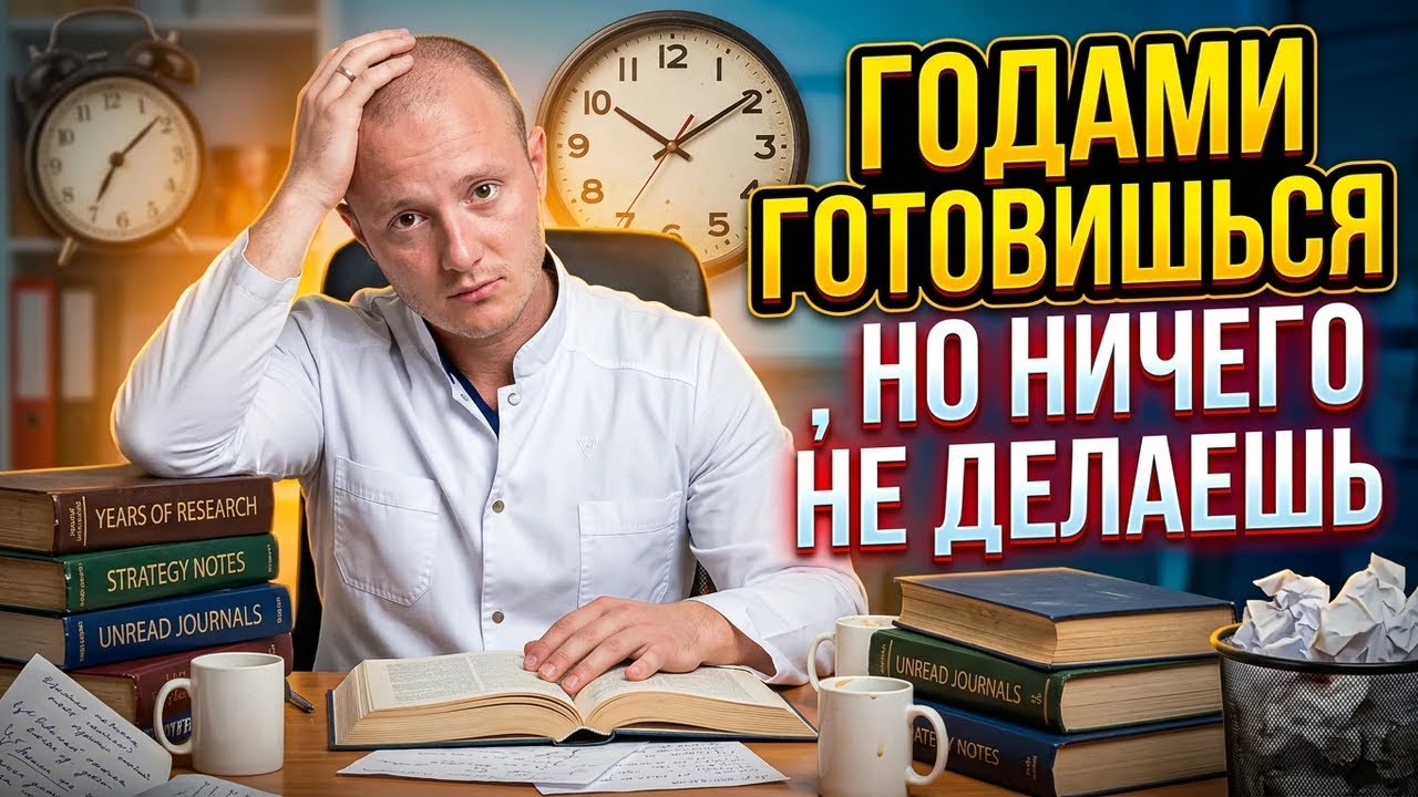 Почему люди годами готовятся к жизни, но так и не начинают 