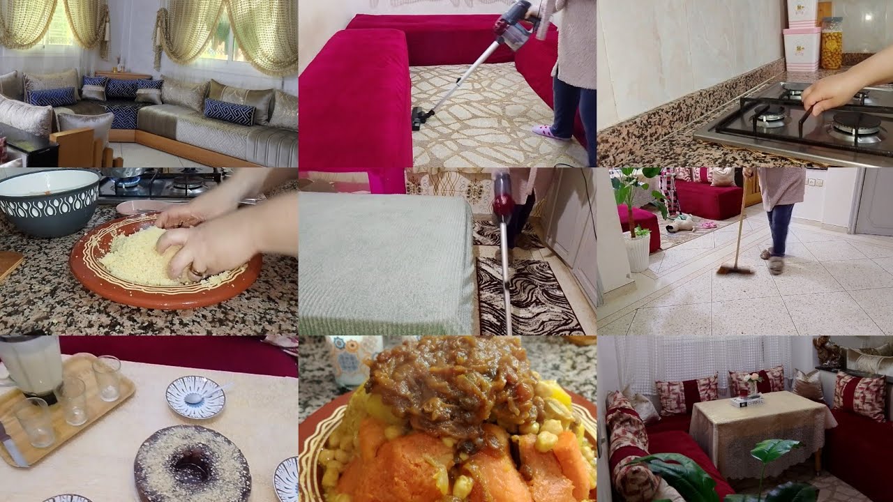 روتين يوم الجمعة 📿واخا تعب الوحم النفس مخلاتنيش نرتاح✅تشهيتو ودرتو/كيك يومي بمكسرات وشكلاط🍫