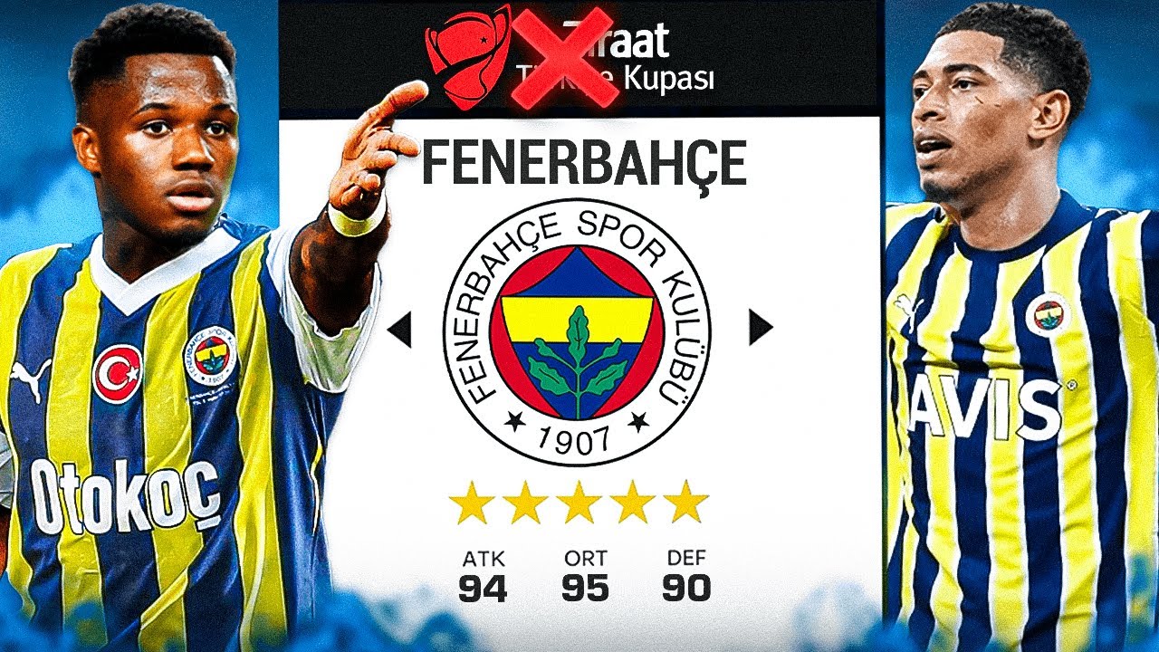 FENERBAHÇEYİ KURTARIYORUZ ! EA FC 24 FENERBAHÇE REBUİLD