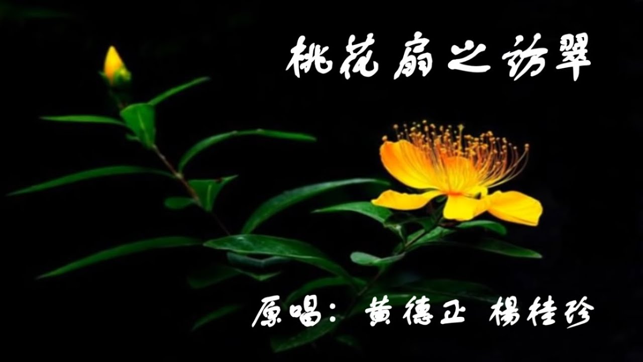 桃花扇之访翠_黄德正 楊桂珍 演唱