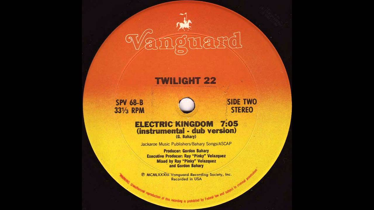 Twilight 22   Electric Kingdom  12" Instrumental [HD]