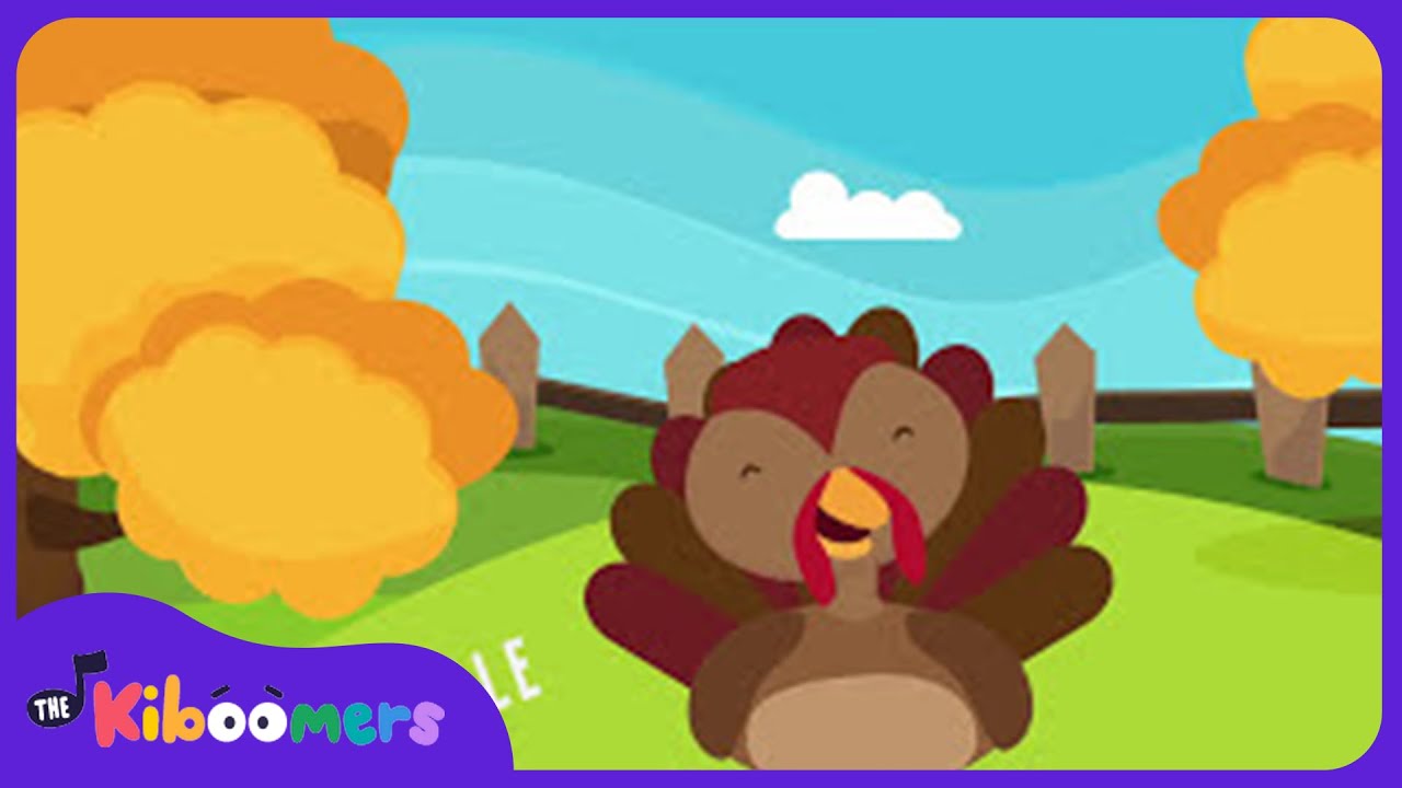 Turkey is a Silly Bird - The Kiboomers Preschool Songs - Circle Time Thanksgiving Song