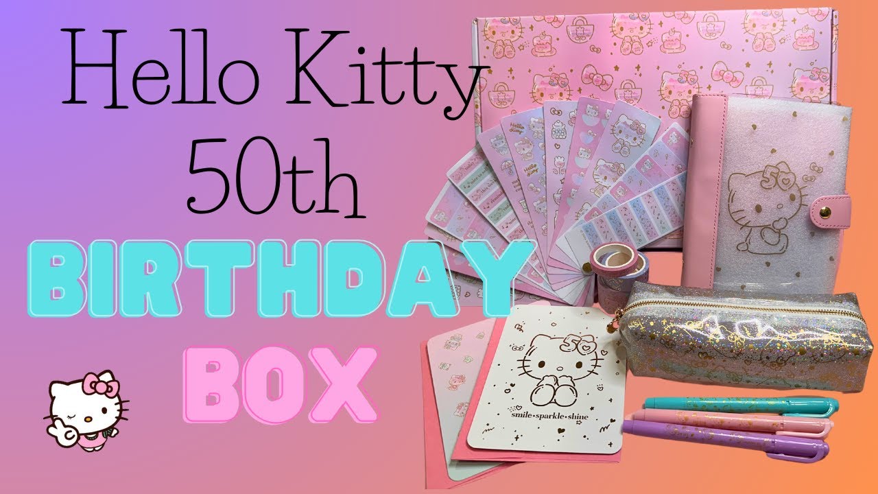 Hello Kitty 50th Birthday Box @erincondrendesign