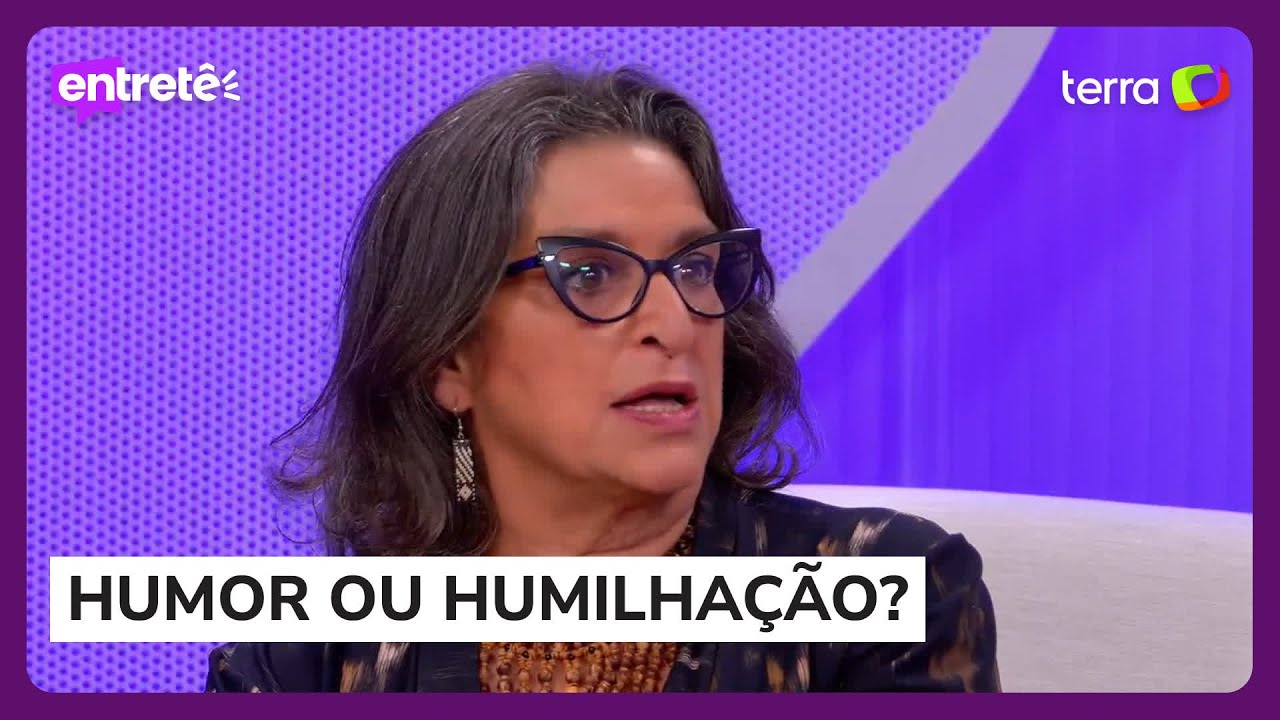 “Que sociedade é essa que a gente vive?”,  diz Grace Gianoukas sobre padrão de comédia