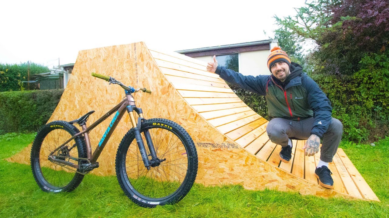 BACKYARD MTB JUMP!!!