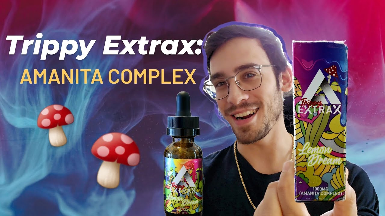 Trying Amanita Muscaria for the first time! Delta Extrax Sneak Peak! 🤫🍄