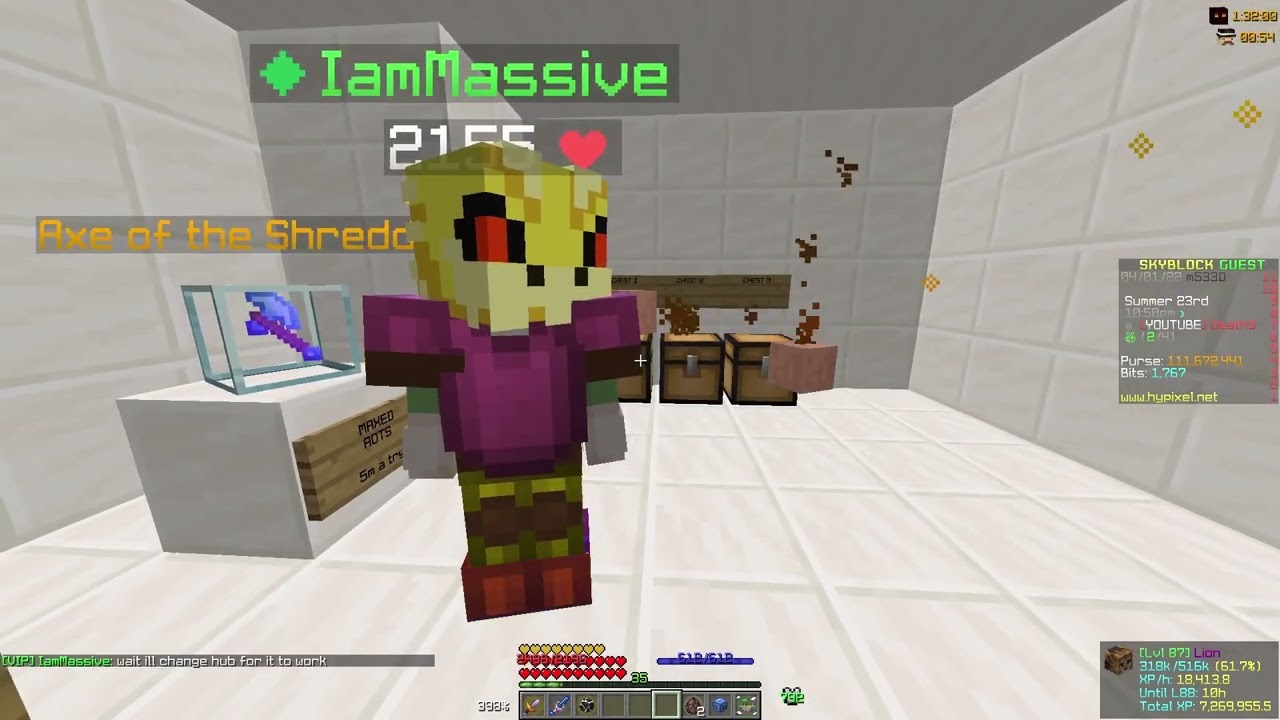 The Smartest Scammer EVER in (Hypixel Skyblock) 4