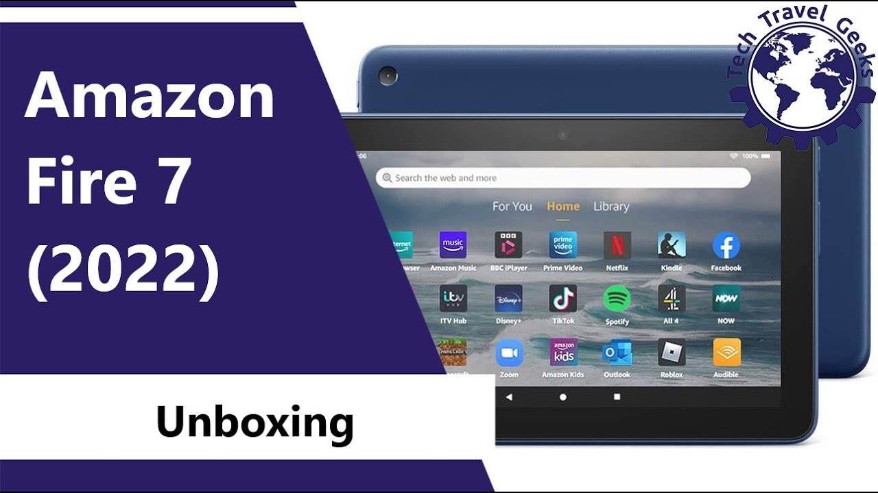 Amazon Fire 7 Tablet (2022) - Unboxing