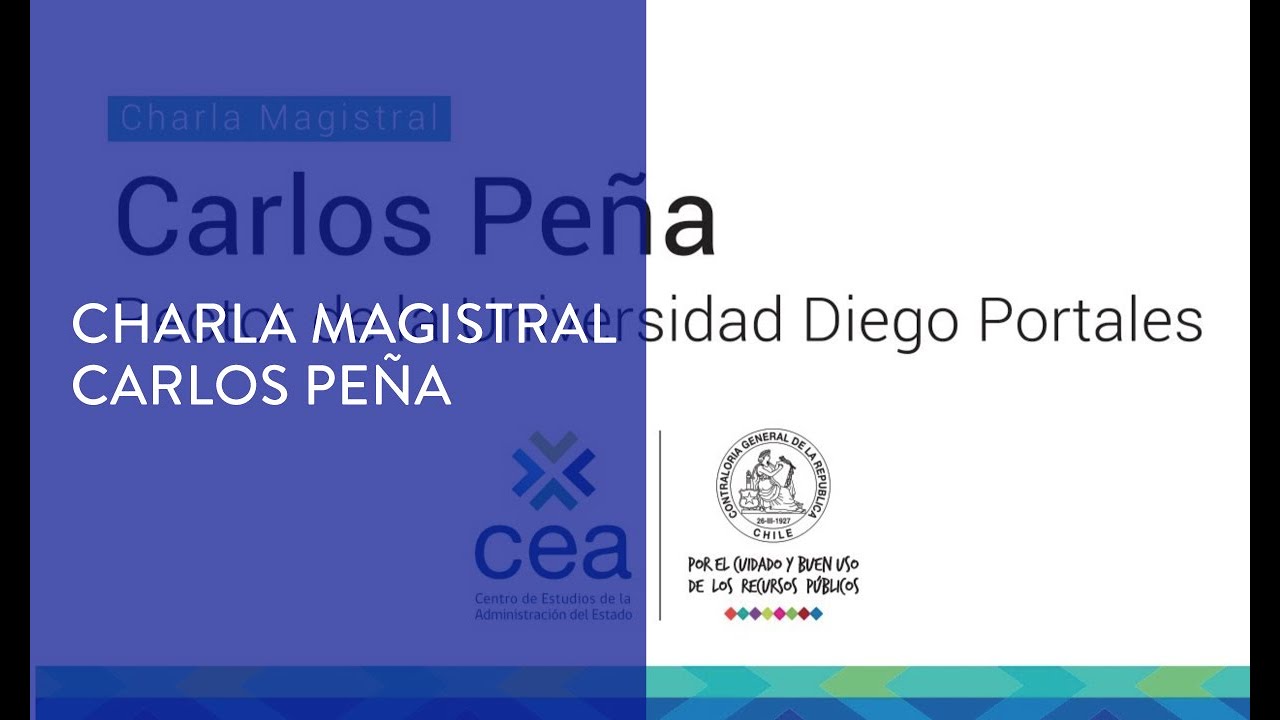 Charla Magistral Carlos Peña