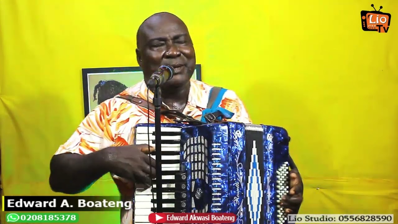 Birthday Thanksgiving Worship By Edward Akwasi Boateng... Playing Accordion 🎹... Wish me well
