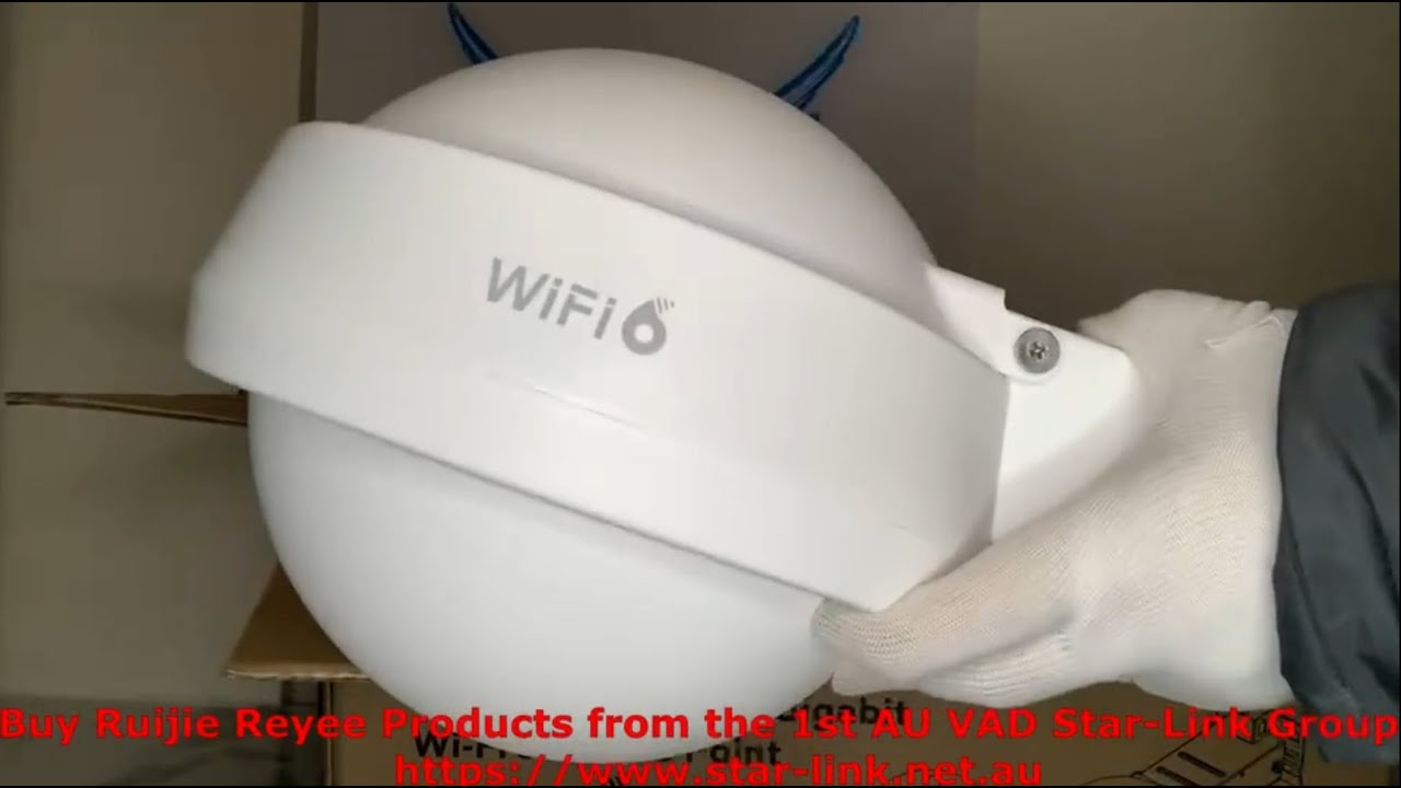Ruijie Reyee RG-RAP6262 Outdoor Access Point Unboxing