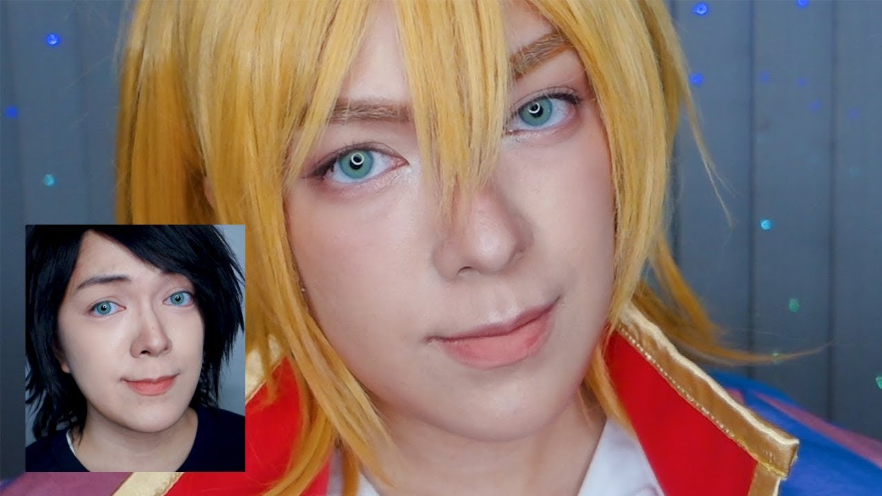 How To Color Dark Eyebrows (No Bleaching or Hair Removal) | Cosplay Makeup | Jin! behindinfinity