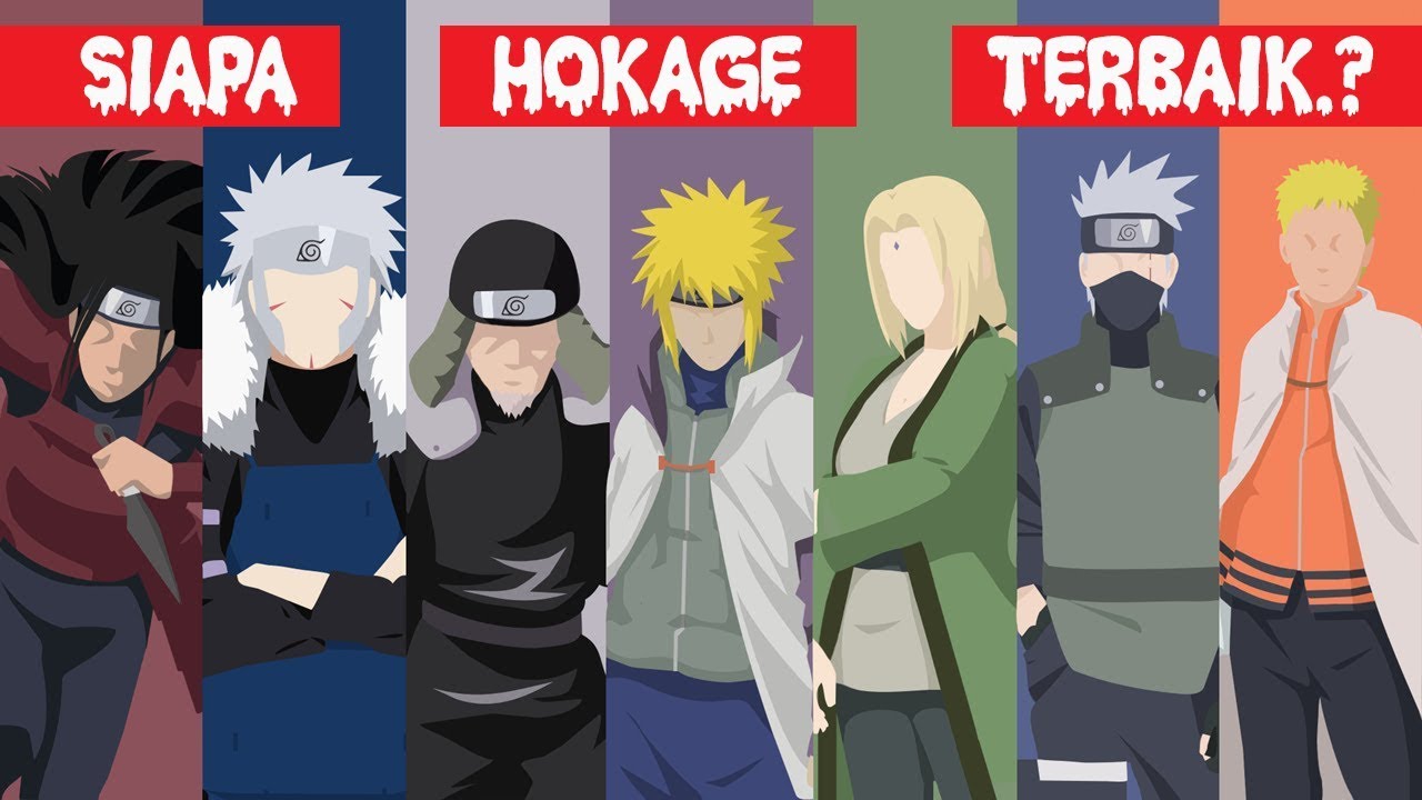 Inilah Hokage Terbaik Sepanjang Masa dari serial Naruto hingga Boruto