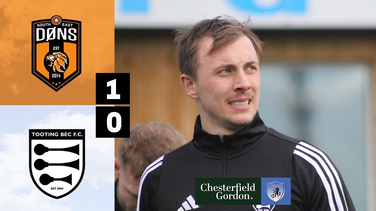 Match Highlights: SE DONS v Tooting Bec