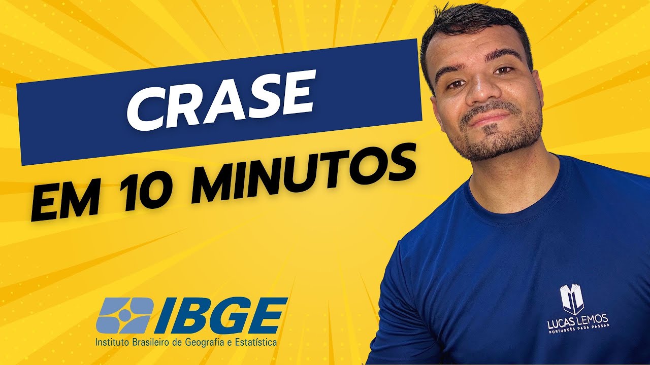CRASE para o IBGE em 10 minutos / POTUGUÊS NÍVEL PRO