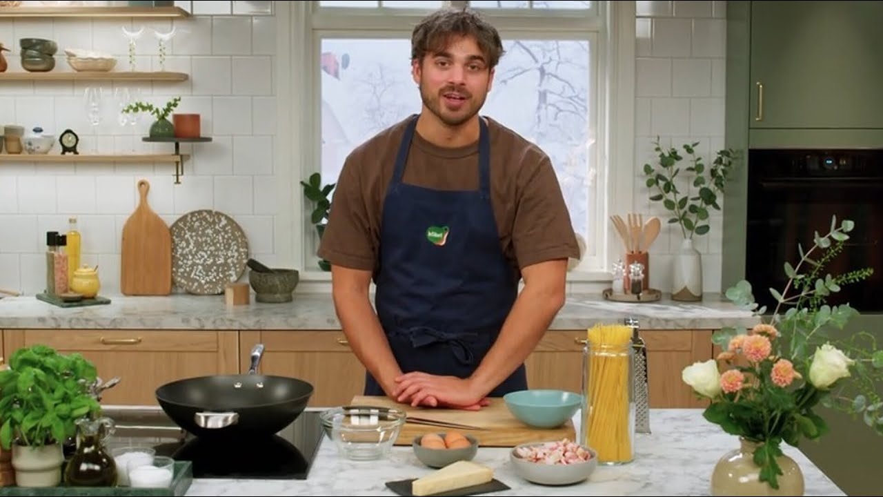 Dantes bästa pasta carbonara - Köket