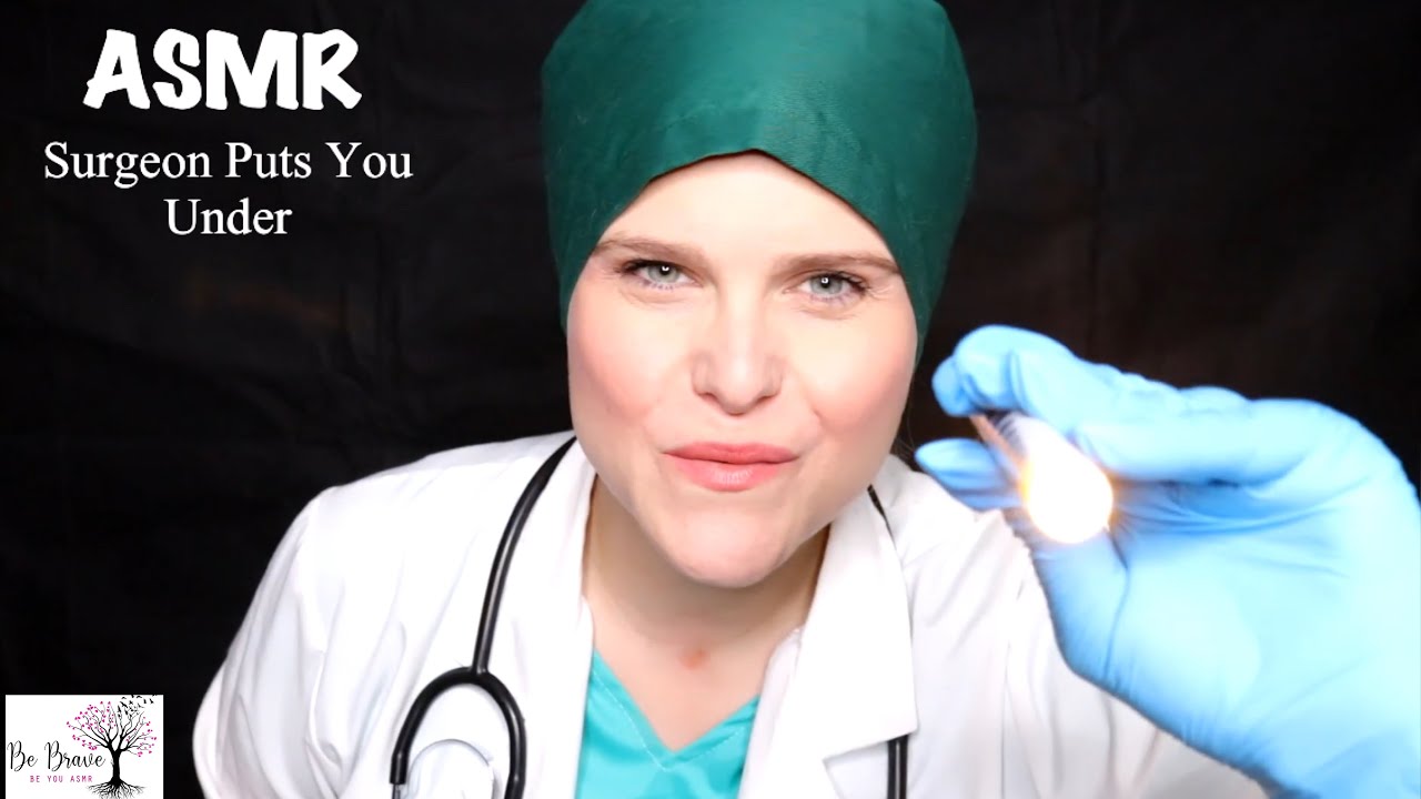 ASMR Surgeon Anaesthetist Puts You To Sleep 😴