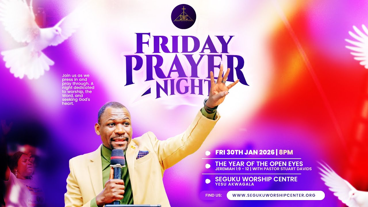 FRIDAY PRAYER NIGHT | 30TH JANUARY 2026