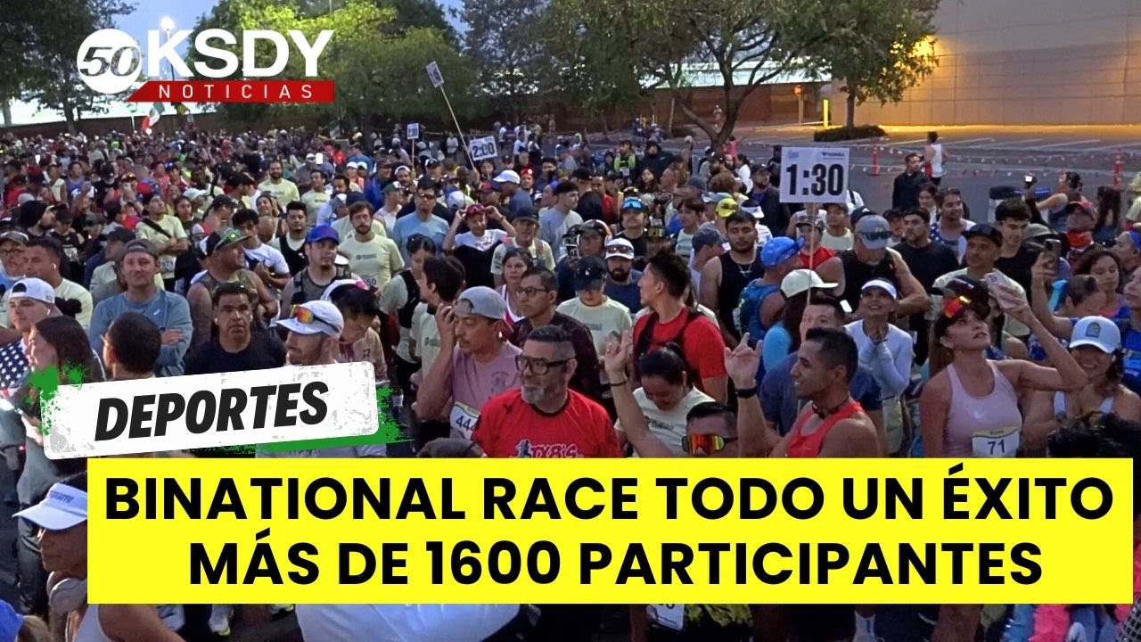 Binational Race todo un exito, m&aacute;s de 1,600 atletas participaron en la 2da edici&oacute;n
