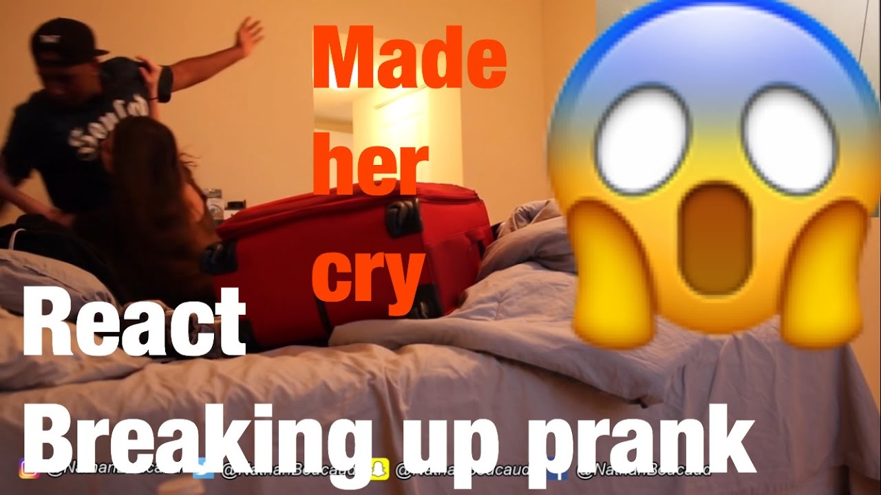 React To Break Up Prank (NatesLife)