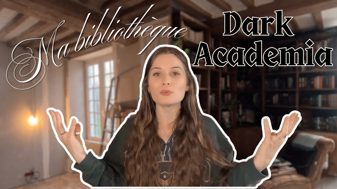 📚 Une Bibliothèque Dark Academia Faite Maison : 1 an et demi de travaux !🕯️📖