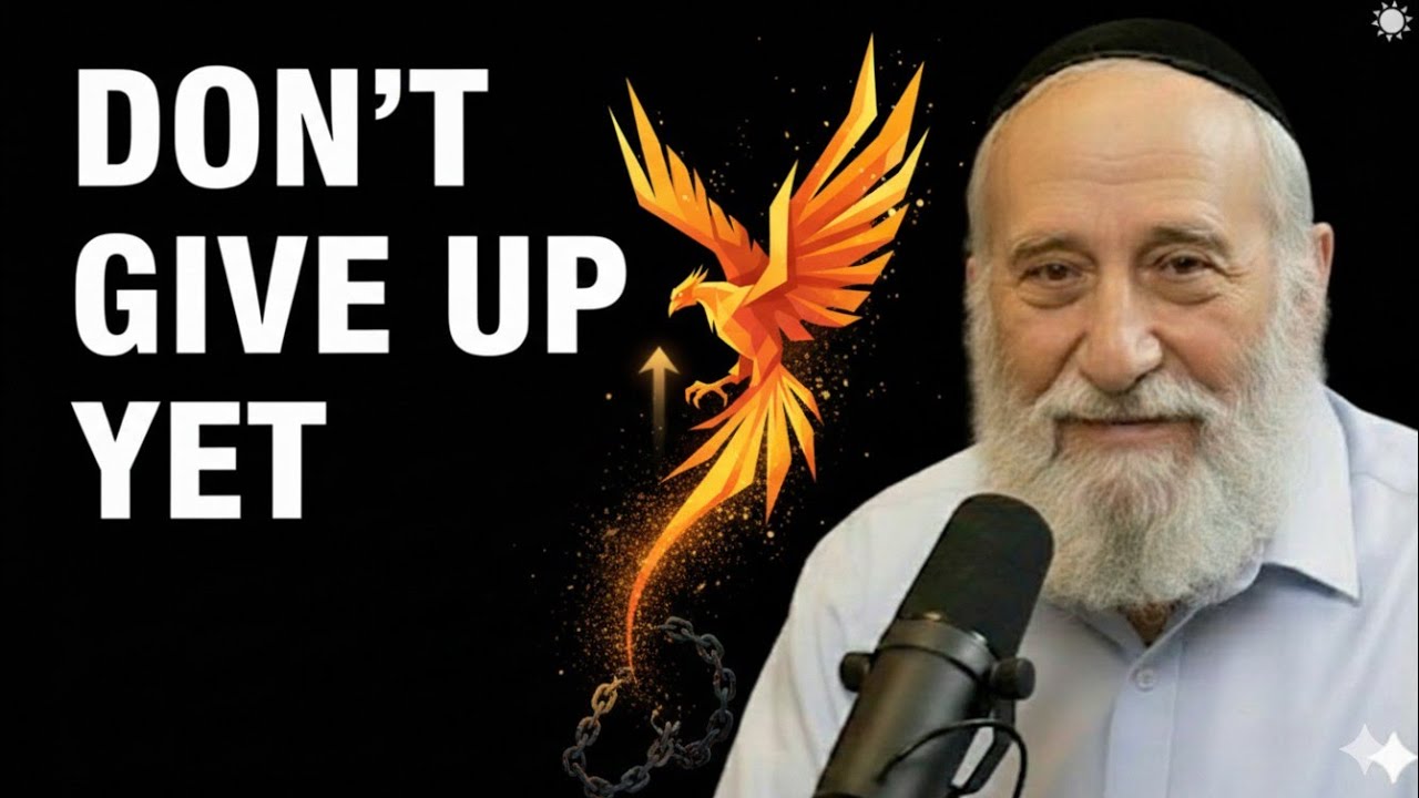 “Before You Give Up, Listen to This — A Life-Changing Message by Rabbi David”