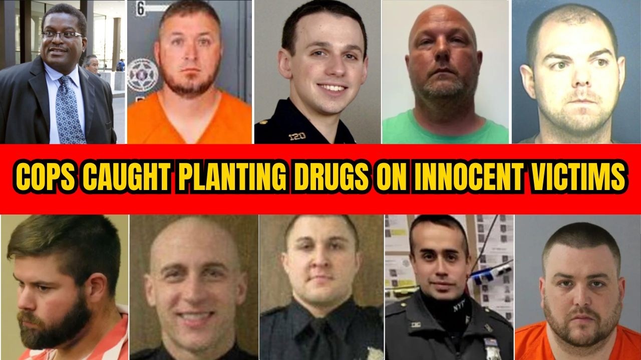 Самые коррумпированные полицейские, пойманные на подбрасывании наркотиков невинным жертвам.