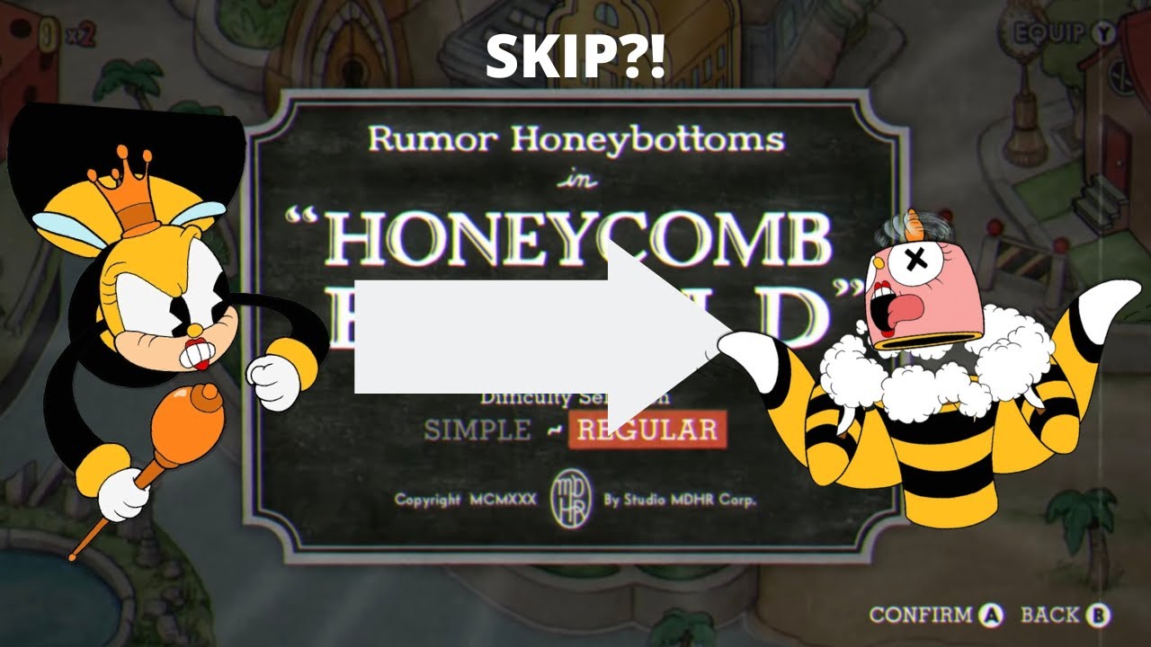Rumor Honeybottoms FINAL PHASE SKIP?! (Damage Skipping) | Cuphead