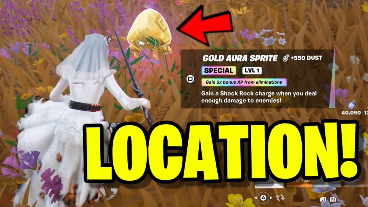 Где найти Aura Sprite в Fortnite! (Как получить Aura Sprite)