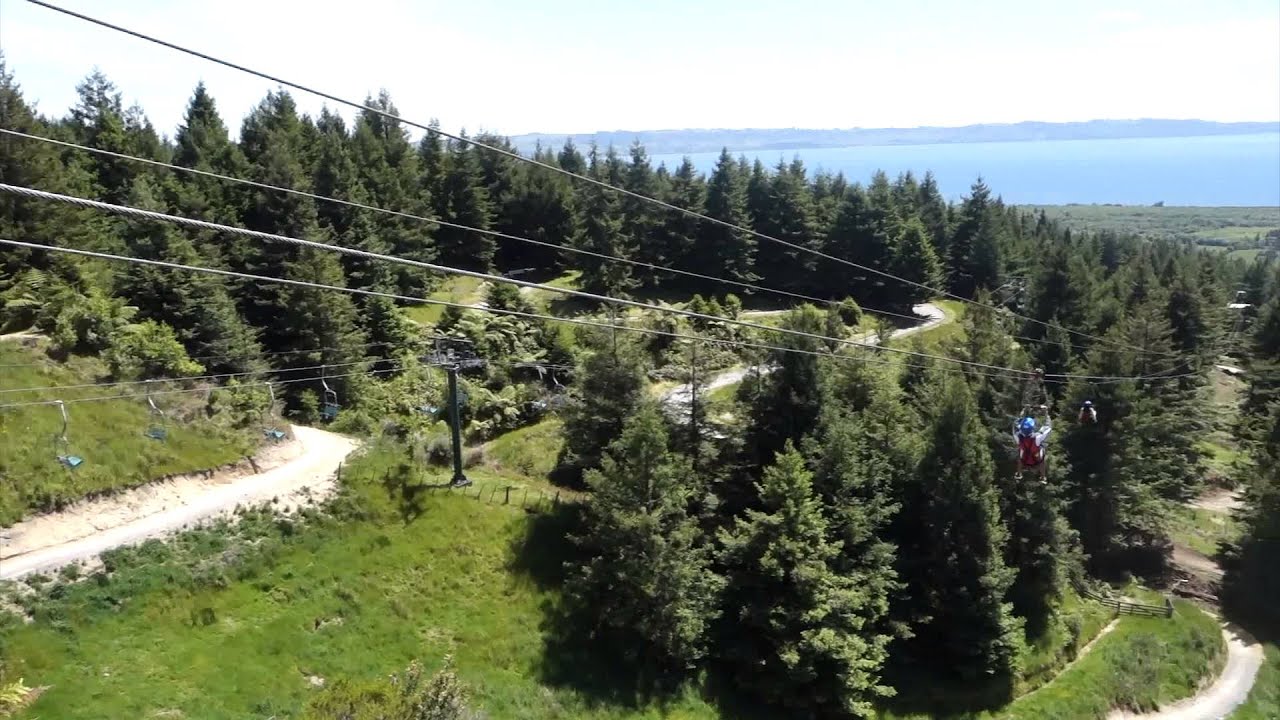 Vlogmas Day 8 ♡ Zip Lining, Luge, Rotorua!