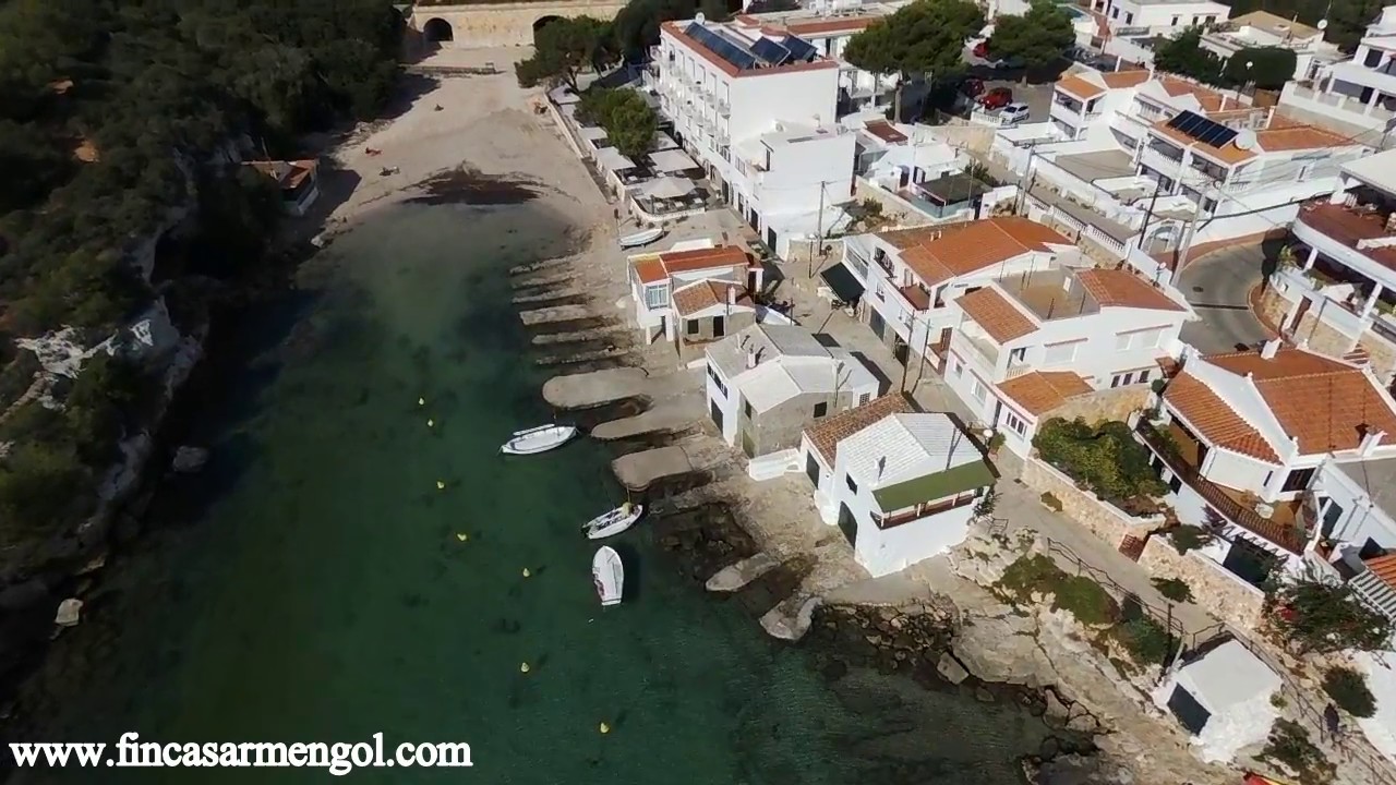 MENORCA -SALGAR -isla del  AIRE -  ALCAUFAR ida y vuelta en Dron. !