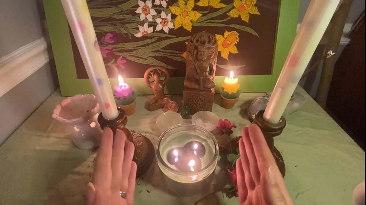 Wiccan Ritual - Spring Greenman Blessing for Health, Wealth, and Growth - First Person POV ASMR