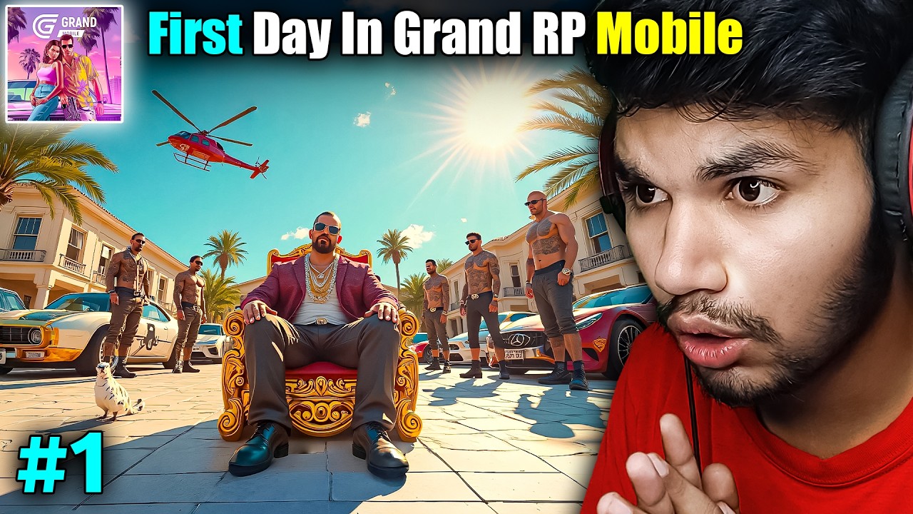 First Day But Last Day 😭 || Grand Rp Mobile Gameplay