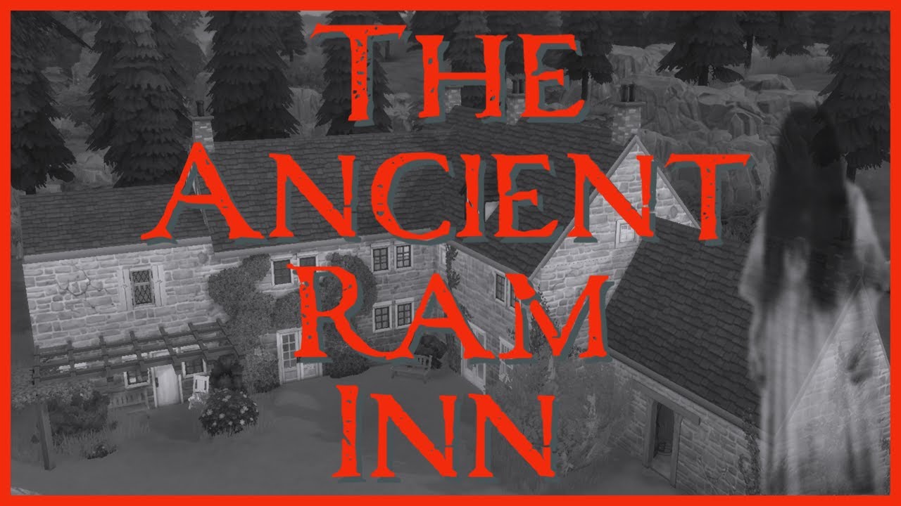 The Ancient Ram Inn Hauntings Sims 4 Speed Build