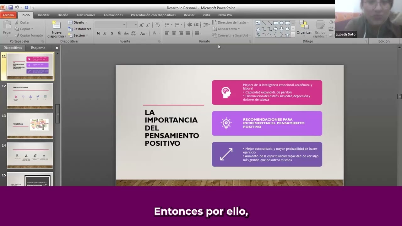 HABLEMOS SOBRE DESARROLLO PERSONAL