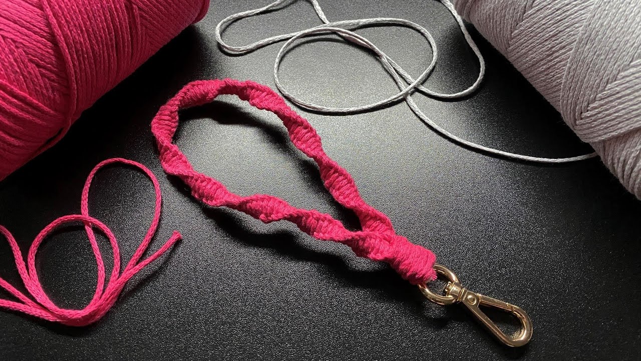 Macrame - Jak zrobić zawieszkę do kluczy