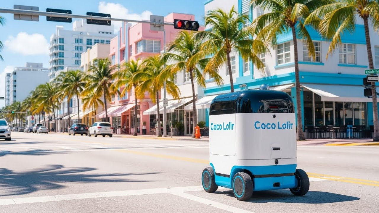 COCO ROBOT FOOD DELIVERY ON COLLINS /Southbeach Miami (2026)