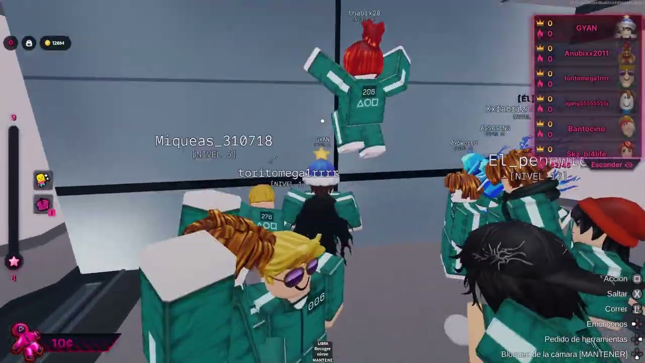 JUGANDO EL JUEGO DEL CALAMAR