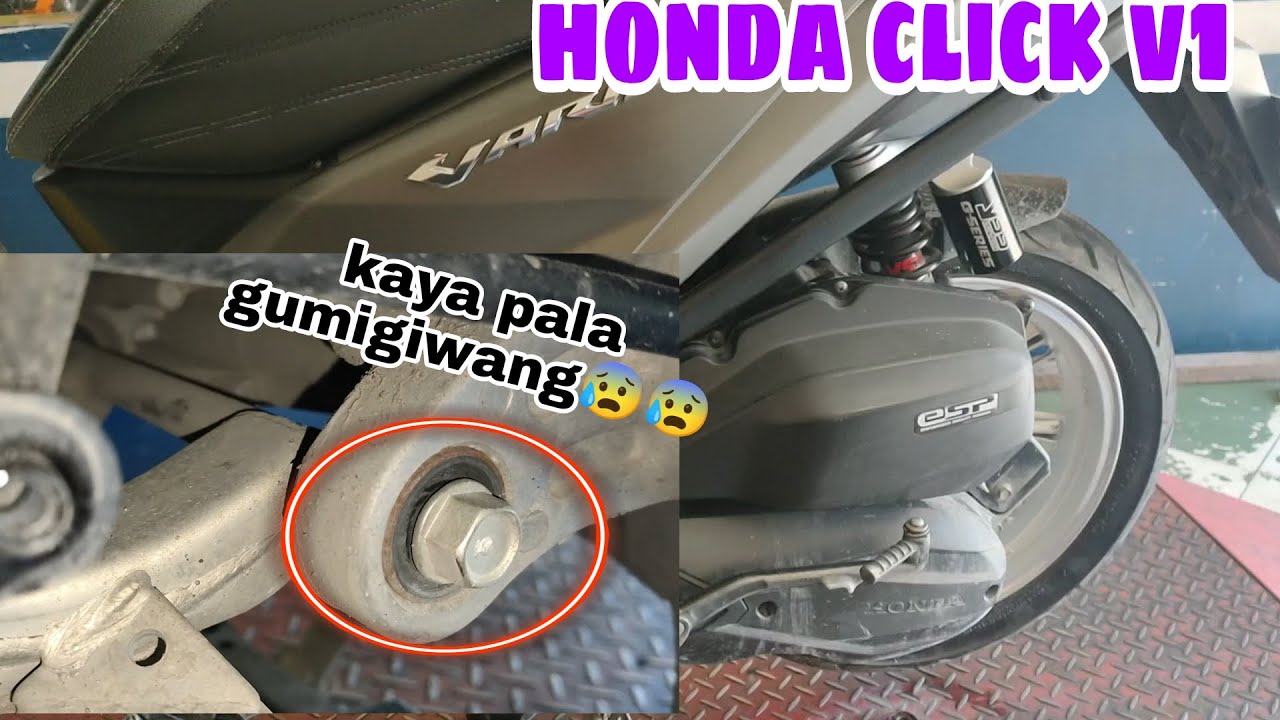 paano magpalit ng engine bushing sa honda click v1.masmadaling magpalit kapag my puller ka😱