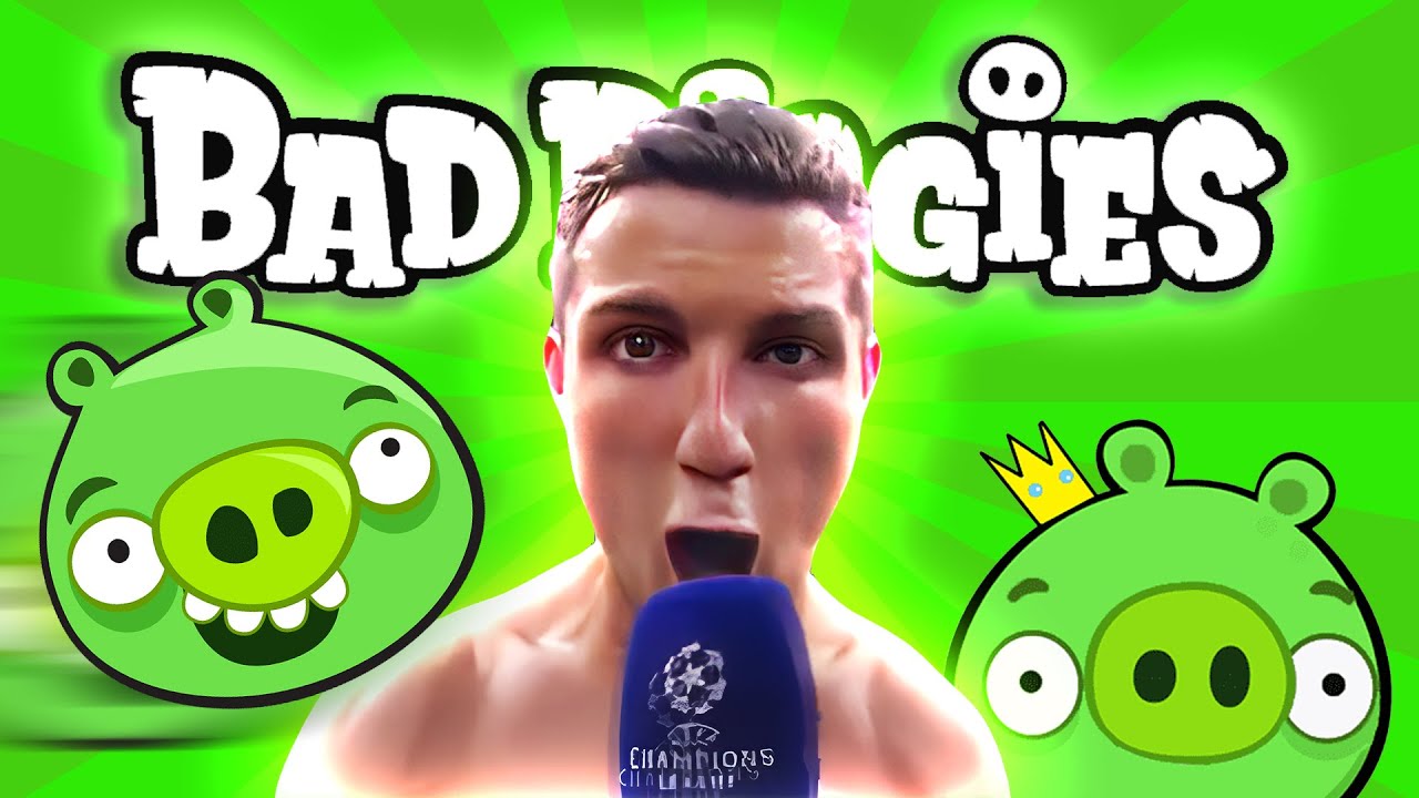 Siuuu Ronaldo Sings Bad Piggies Theme