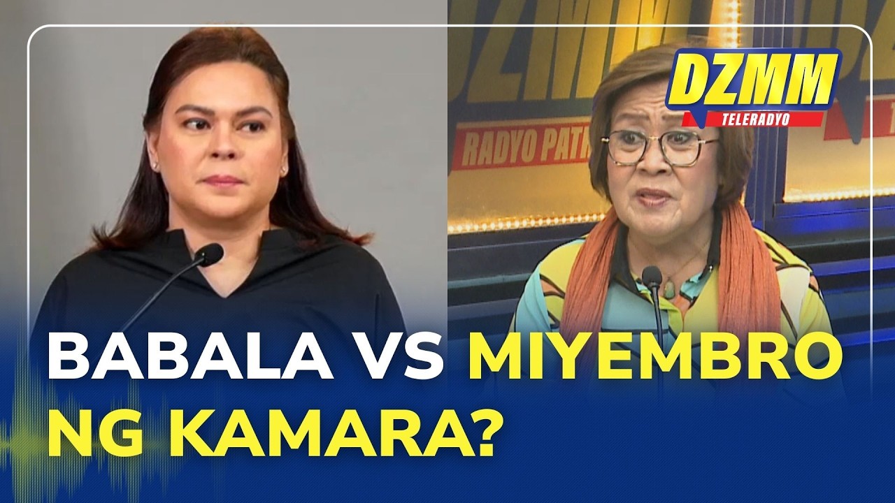 De Lima: VP Duterte’s 2028 presidential bid a warning to House amid impeachment | (19 February 2026)