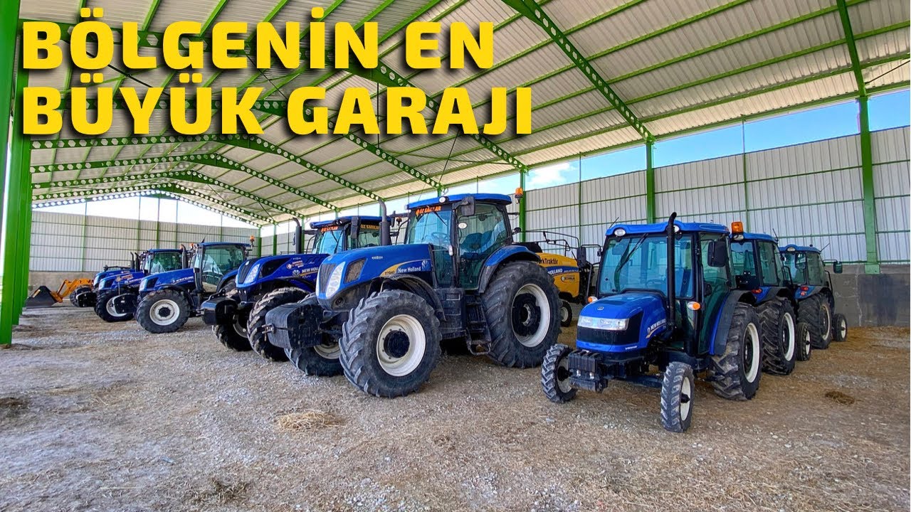 New Holland Traktör Filosu | Bölgenin En Büyük Garajı 19 Traktör