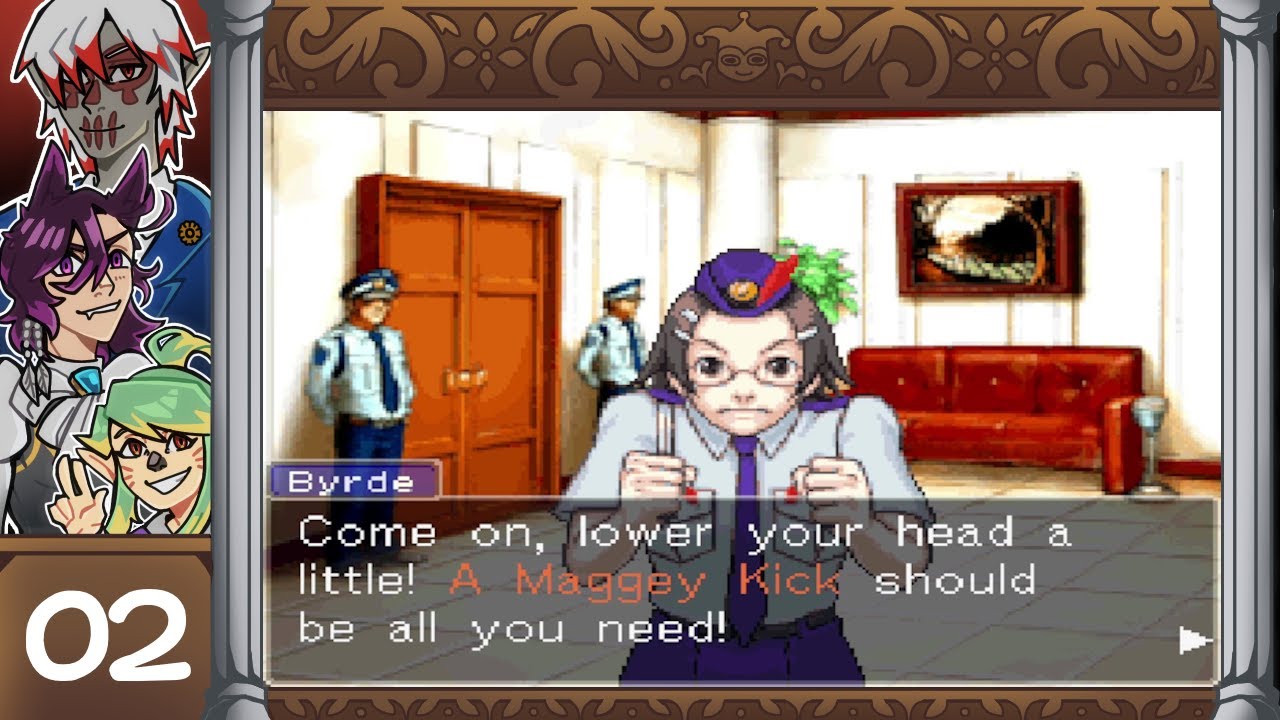 ЛИНИЯ НА ПЕСКЕ - Давайте сыграем (вслепую): Phoenix Wright Ace Attorney: Justice For All - 02